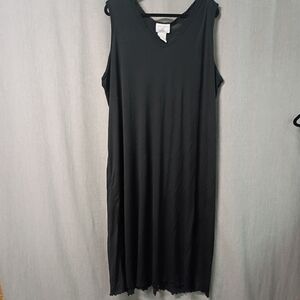 Kathy Ireland Plus 3X Slip Or Nightie Black